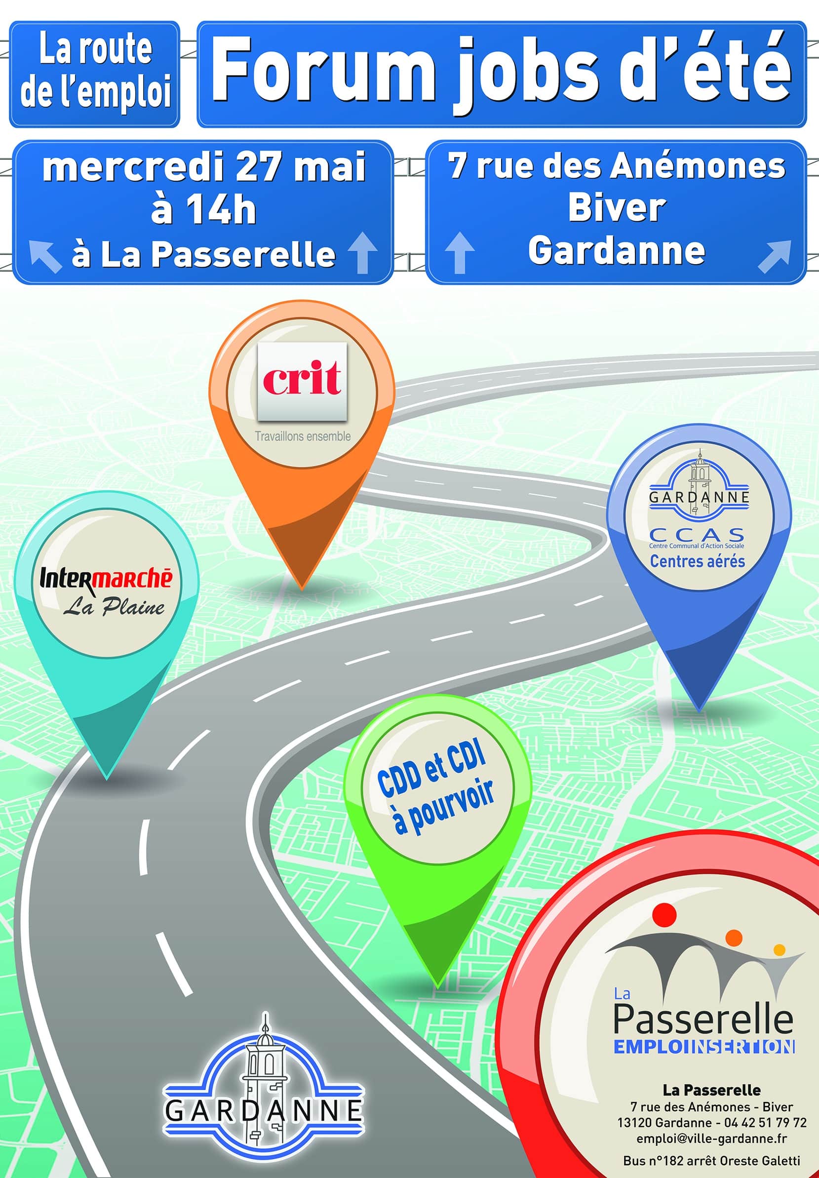 la route de l'emploi 27-5-26